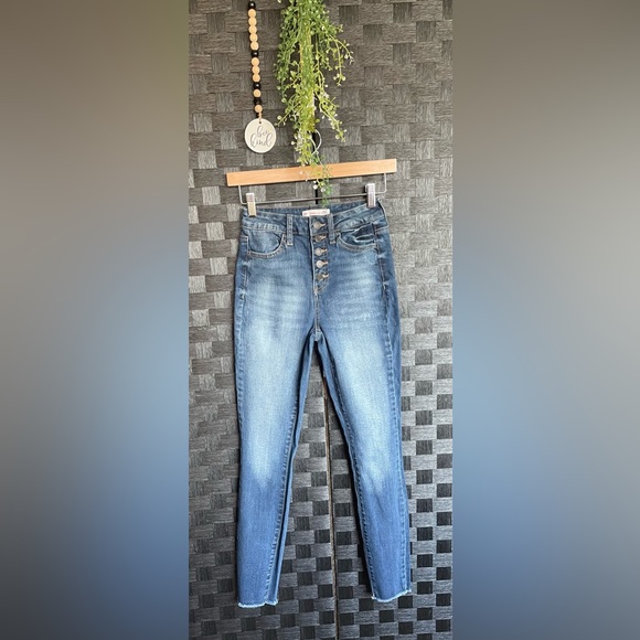 Woman Juniors So High rise Ankle Jeggings Size 1 - Picture 1 of 5